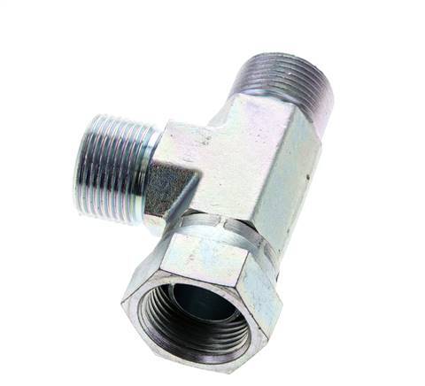 Tee Fitting G3/4'' Male x Female Steel Hydraulic 325bar (4566.25psi)