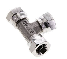 Tee Fitting G1/4'' Female Stainless steel Hydraulic 400bar (5620.0psi)