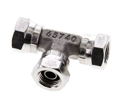 Tee Fitting G1/4'' Female Stainless steel Hydraulic 400bar (5620.0psi)