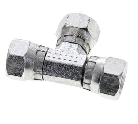 Tee Fitting G1/8'' Female Steel Hydraulic 400bar (5620.0psi)