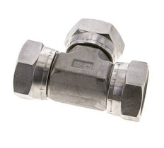 Racor en T G1 1/2'' Hembra Acero inoxidable Hidráulico 125bar (1756.25psi)