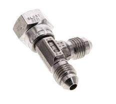 Racor en T JIC UNF 7/16''-20 Hembra x Macho Acero inoxidable 350bar (4917.5psi)