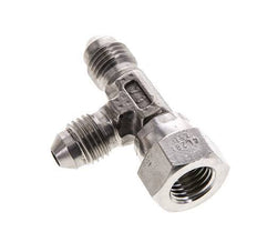 Racor en T JIC UNF 7/16''-20 Hembra x Macho Acero inoxidable 350bar (4917.5psi)