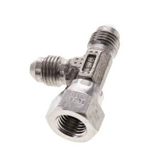 Racor en T JIC UNF 7/16''-20 Hembra x Macho Acero inoxidable 350bar (4917.5psi)