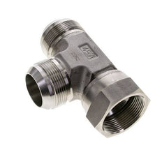 JIC Tee Fitting UN 1-7/8''-12 Female x Male Stainless steel 170bar (2388.5psi)