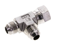 Racor en T JIC UNF 3/4''-16 Hembra x Macho Acero inoxidable 350bar (4917.5psi)