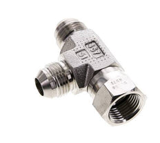 Racor en T JIC UNF 3/4''-16 Hembra x Macho Acero inoxidable 350bar (4917.5psi)