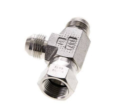 Racor en T JIC UNF 3/4''-16 Hembra x Macho Acero inoxidable 350bar (4917.5psi)