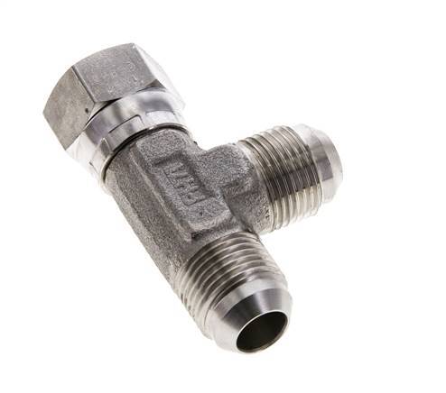 Racor en T JIC UNF 7/8''-14 Hembra x Macho Acero inoxidable 350bar (4917.5psi)