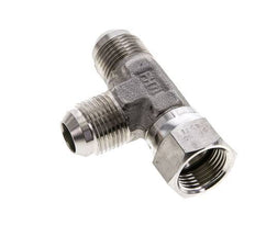 Racor en T JIC UNF 7/8''-14 Hembra x Macho Acero inoxidable 350bar (4917.5psi)