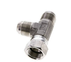 Racor en T JIC UNF 7/8''-14 Hembra x Macho Acero inoxidable 350bar (4917.5psi)