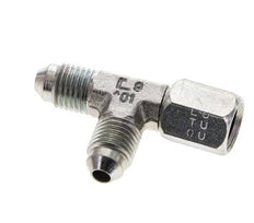 Racor en T JIC UNF 7/16''-20 Hembra x Macho Acero 350bar (4917.5psi)