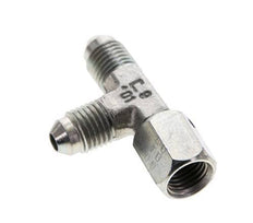 Racor en T JIC UNF 7/16''-20 Hembra x Macho Acero 350bar (4917.5psi)