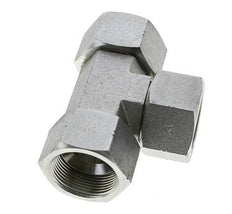 JIC Tee Fitting UN 1-5/8''-12 Female Steel 140bar (1967.0psi)
