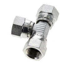 Racor en T JIC UNF 1/2''-20 Hembra Acero 275bar (3863.75psi)