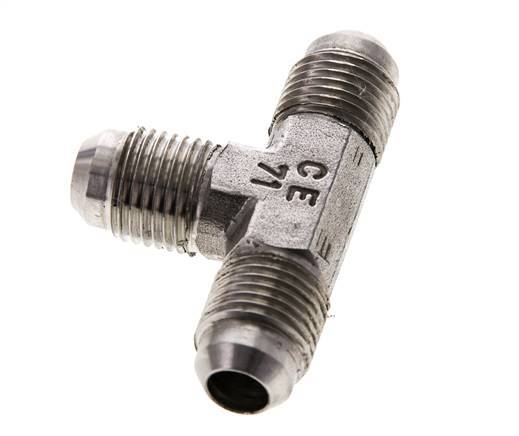 JIC Tee Fitting UNF 9/16''-18 Male Stainless steel 275bar (3863.75psi)