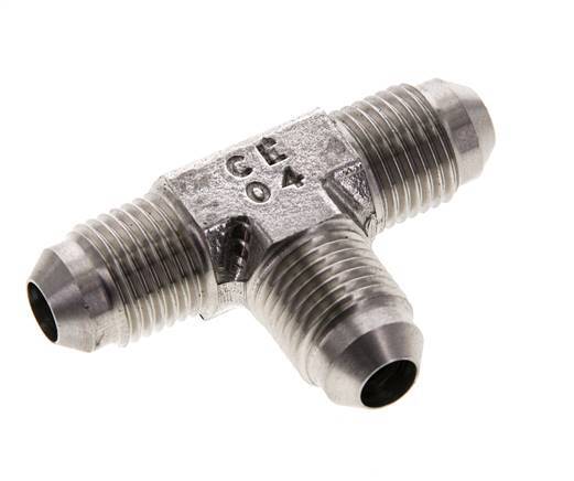 JIC Tee Fitting UNF 1/2''-20 Male Stainless steel 275bar (3863.75psi)