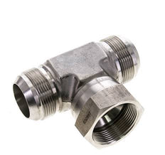JIC Tee Fitting UN 1-7/8''-12 Male x Female Stainless steel 170bar (2388.5psi)