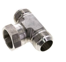 JIC Tee Fitting UN 1-7/8''-12 Male x Female Stainless steel 170bar (2388.5psi)