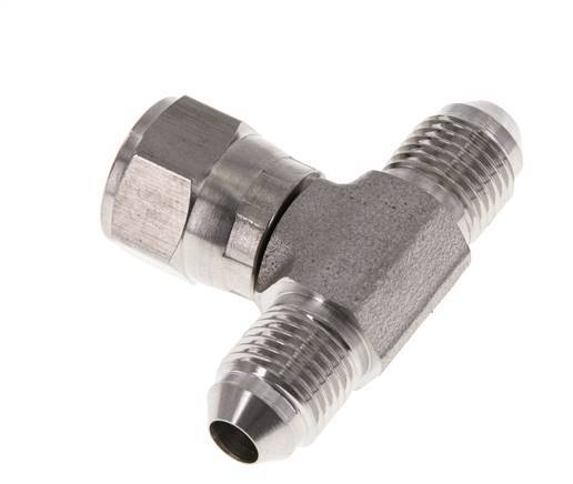 Racor en T JIC UNF 1/2''-20 Macho x Hembra Acero inoxidable 350bar (4917.5psi)