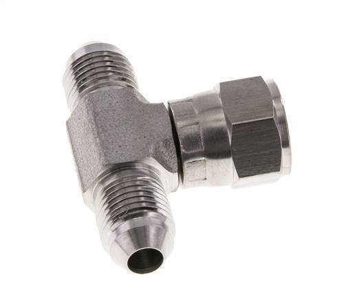 Racor en T JIC UNF 1/2''-20 Macho x Hembra Acero inoxidable 350bar (4917.5psi)