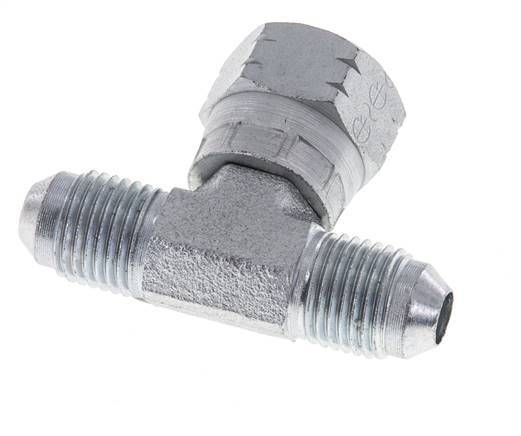 Racor en T JIC UNF 1/2''-20 Macho x Hembra Acero 350bar (4917.5psi)