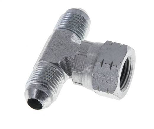 Racor en T JIC UNF 1/2''-20 Macho x Hembra Acero 350bar (4917.5psi)