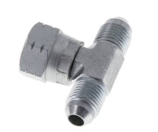 Racor en T JIC UNF 1/2''-20 Macho x Hembra Acero 350bar (4917.5psi)