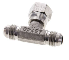 JIC Tee Fitting UNF 9/16''-18 Male x Female Stainless steel 350bar (4917.5psi)