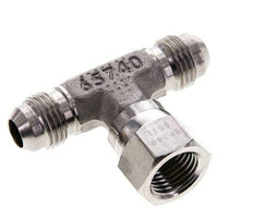 JIC Tee Fitting UNF 9/16''-18 Male x Female Stainless steel 350bar (4917.5psi)