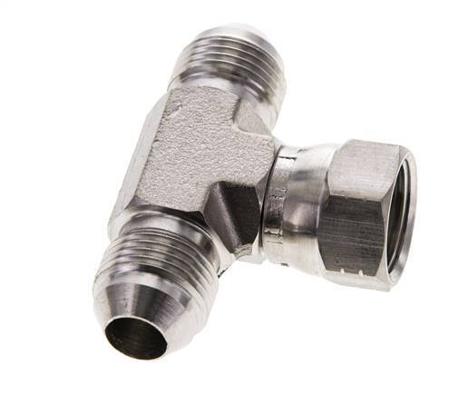 JIC Tee Fitting UNF 3/4''-16 Male x Female Stainless steel 350bar (4917.5psi)