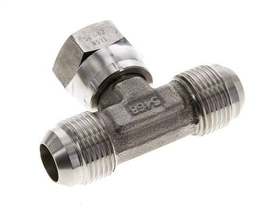 Racor en T JIC UN 1-1/16''-12 Macho x Hembra Acero inoxidable 350bar (4917.5psi)