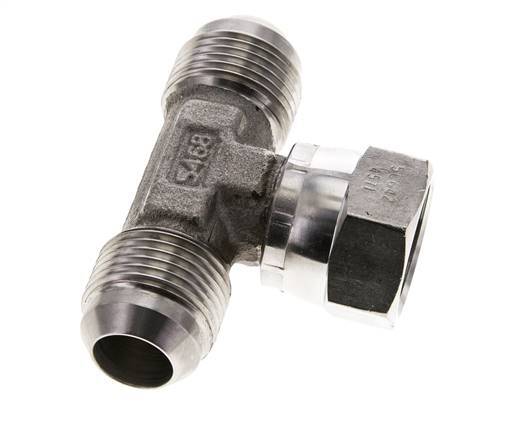 Racor en T JIC UN 1-1/16''-12 Macho x Hembra Acero inoxidable 350bar (4917.5psi)
