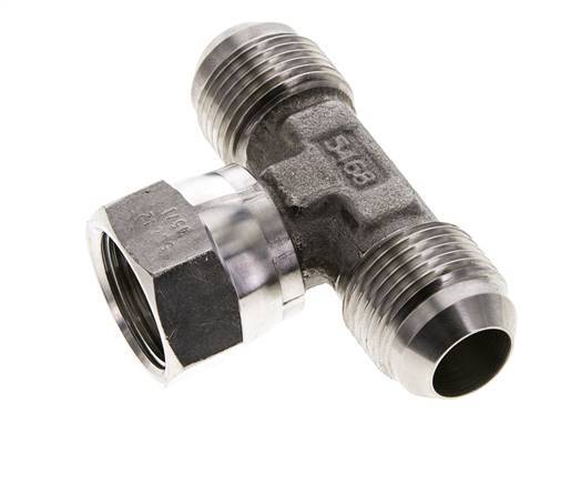Racor en T JIC UN 1-1/16''-12 Macho x Hembra Acero inoxidable 350bar (4917.5psi)