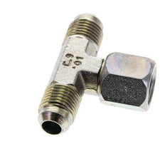 Racor en T JIC UNF 9/16''-18 Macho x Hembra Acero 350bar (4917.5psi)