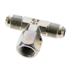Racor en T JIC UNF 9/16''-18 Macho x Hembra Acero 350bar (4917.5psi)