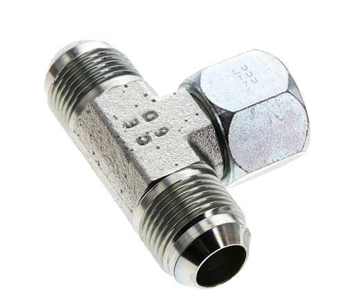 Racor en T JIC UN 1-1/16''-12 Macho x Hembra Acero 350bar (4917.5psi)