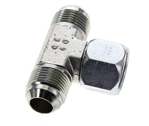 Racor en T JIC UN 1-1/16''-12 Macho x Hembra Acero 350bar (4917.5psi)