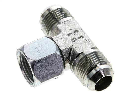 Racor en T JIC UN 1-1/16''-12 Macho x Hembra Acero 350bar (4917.5psi)
