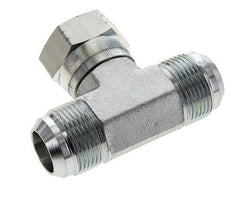 JIC Tee Fitting UN 1-5/16''-12 Male x Female Steel 250bar (3512.5psi)