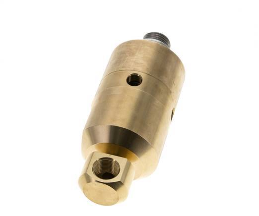 2-Way Rotary Joint G3/8'' - G1/2'' Male Right Hand x Female Brass 50bar (702.5psi)