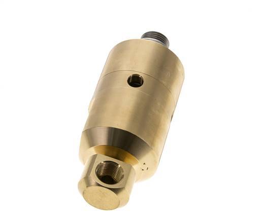 2-Way Rotary Joint G3/8'' - G1/2'' Male x Female Brass 50bar (702.5psi)