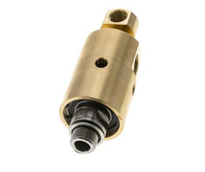 2-Way Rotary Joint G3/8'' - G1/2'' Male x Female Brass 50bar (702.5psi)