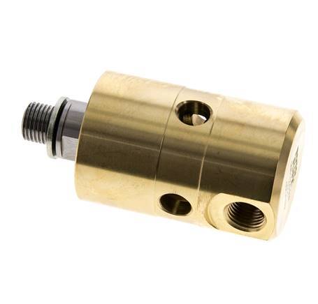 Rotary Joint G1/4'' Female x G1/4'' Male Brass 50bar (702.5psi)