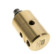 Rotary Joint G1/4'' Female x G1/4'' Male Left Hand Brass 50bar (702.5psi)