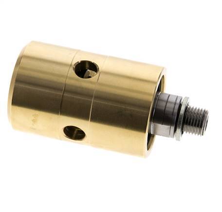 Rotary Joint G1/4'' Female x G1/4'' Male Left Hand Brass 50bar (702.5psi)