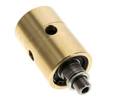 Rotary Joint G1/4'' Female x G1/4'' Male Left Hand Brass 50bar (702.5psi)