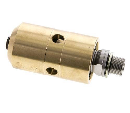 Junta Rotativa G3/8'' Hembra x G3/8'' Macho Izquierda Latón 50bar (702.5psi) Medios abrasivos