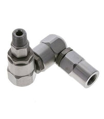Junta giratoria 3/8'' macho R x hembra Rp en forma de Z Acero NBR 350bar (4917.5psi)