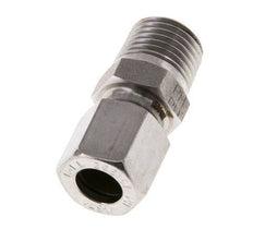 R 1/4'' Macho x 8LL Anillo de corte recto de acero inoxidable 100 Bar DIN 2353